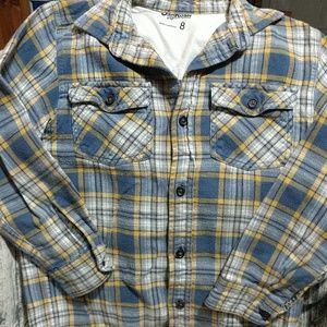 Oshkosh flannel button-up shirt